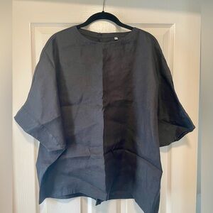 Muji linen top